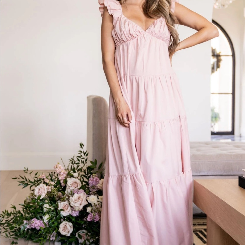 Tru Tiered Ruffle Maxi Dress